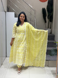 Anarkali Three Piece Suit