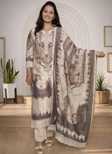 Traditional Kashmiri-Style Kurta Set