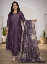 A - line Three Piece Suit