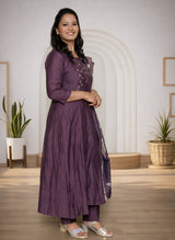 A - line Three Piece Suit