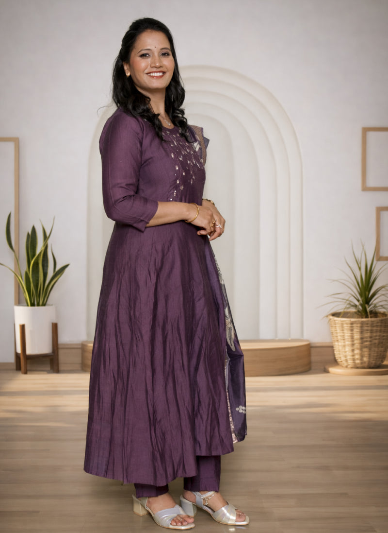 A - line Three Piece Suit