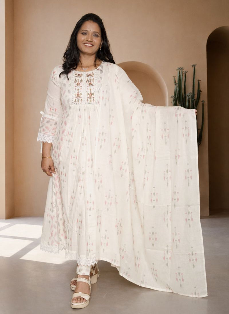 A- Line Anarkali Suit
