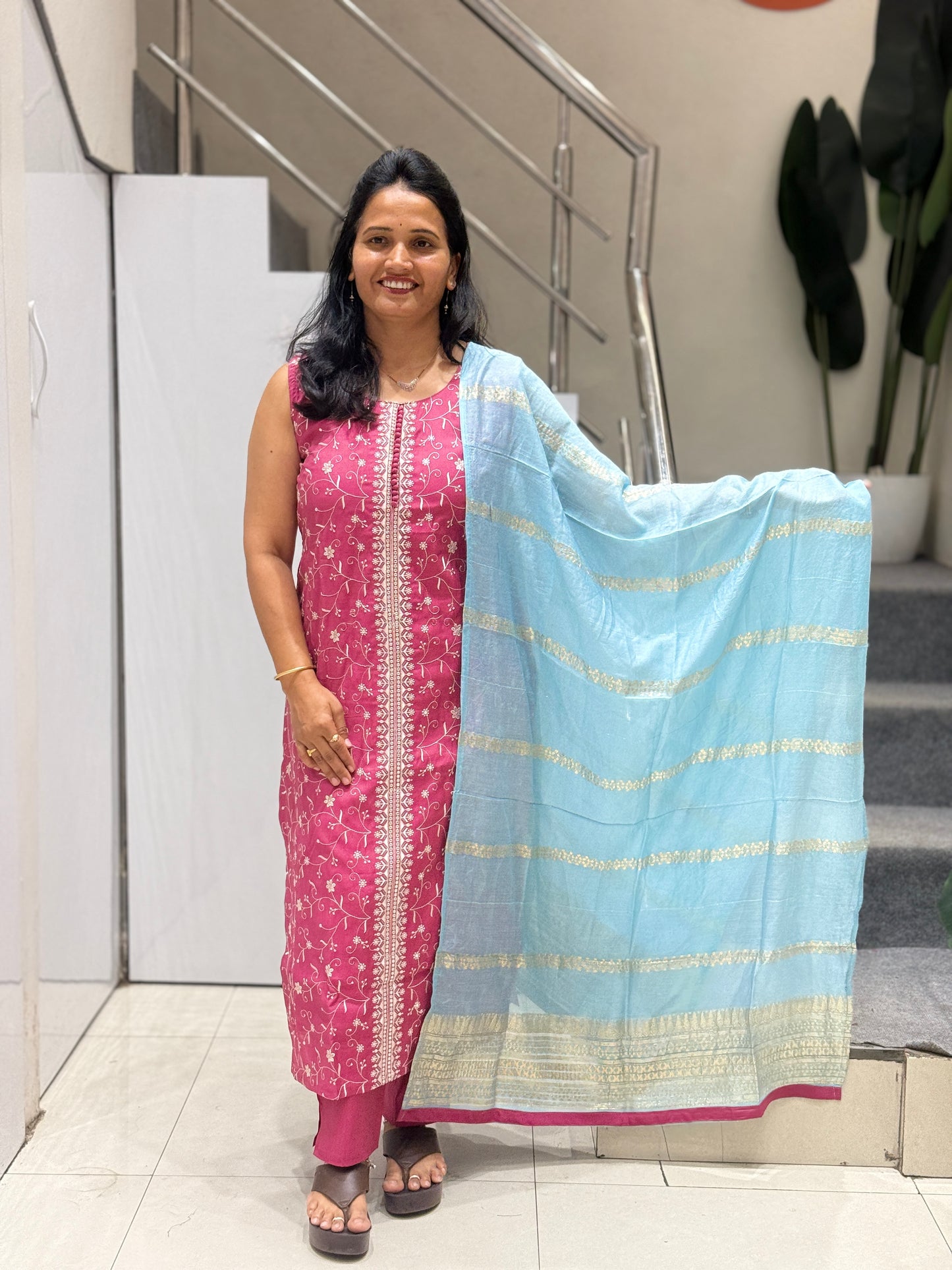Embroidery Kurta Set