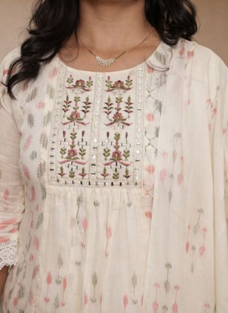 A- Line Anarkali Suit