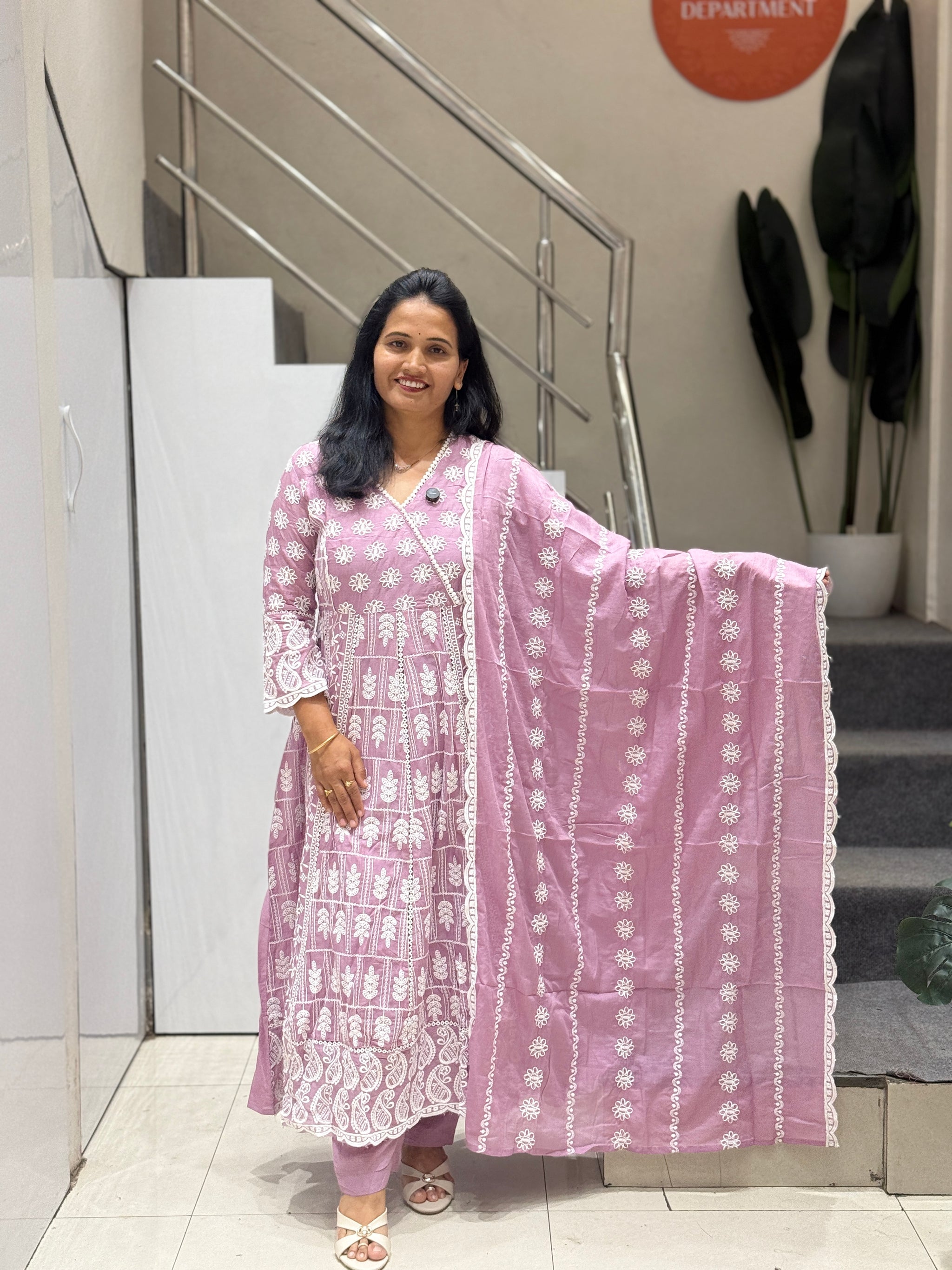 Anarkali Three Piece Suit