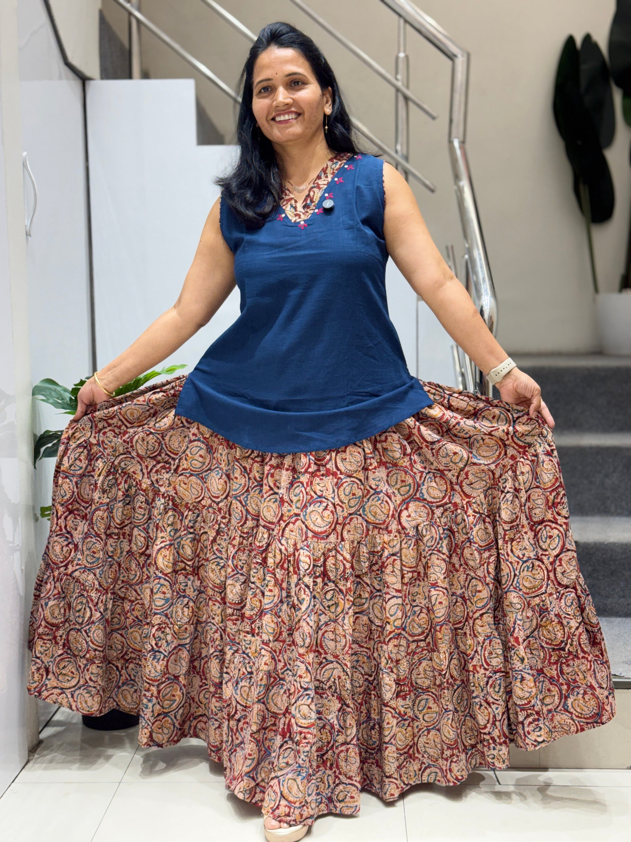 Kalamkari Skirt