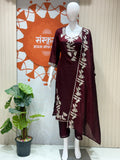 Party Wear Three Piece Dress