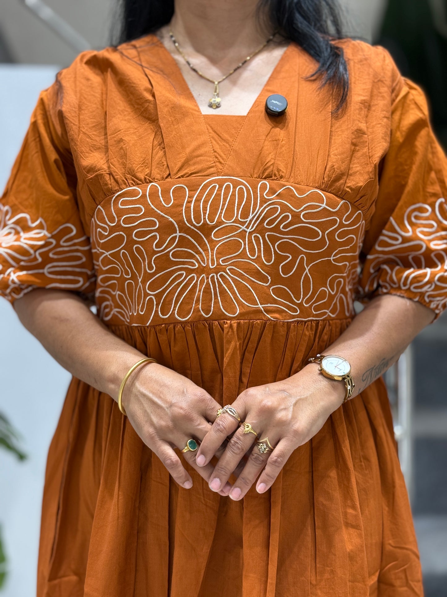 Cotton  One-piece