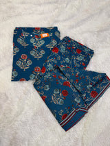 Plus Size Cotton Three Piece