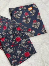 Plus Size Cotton Three Piece