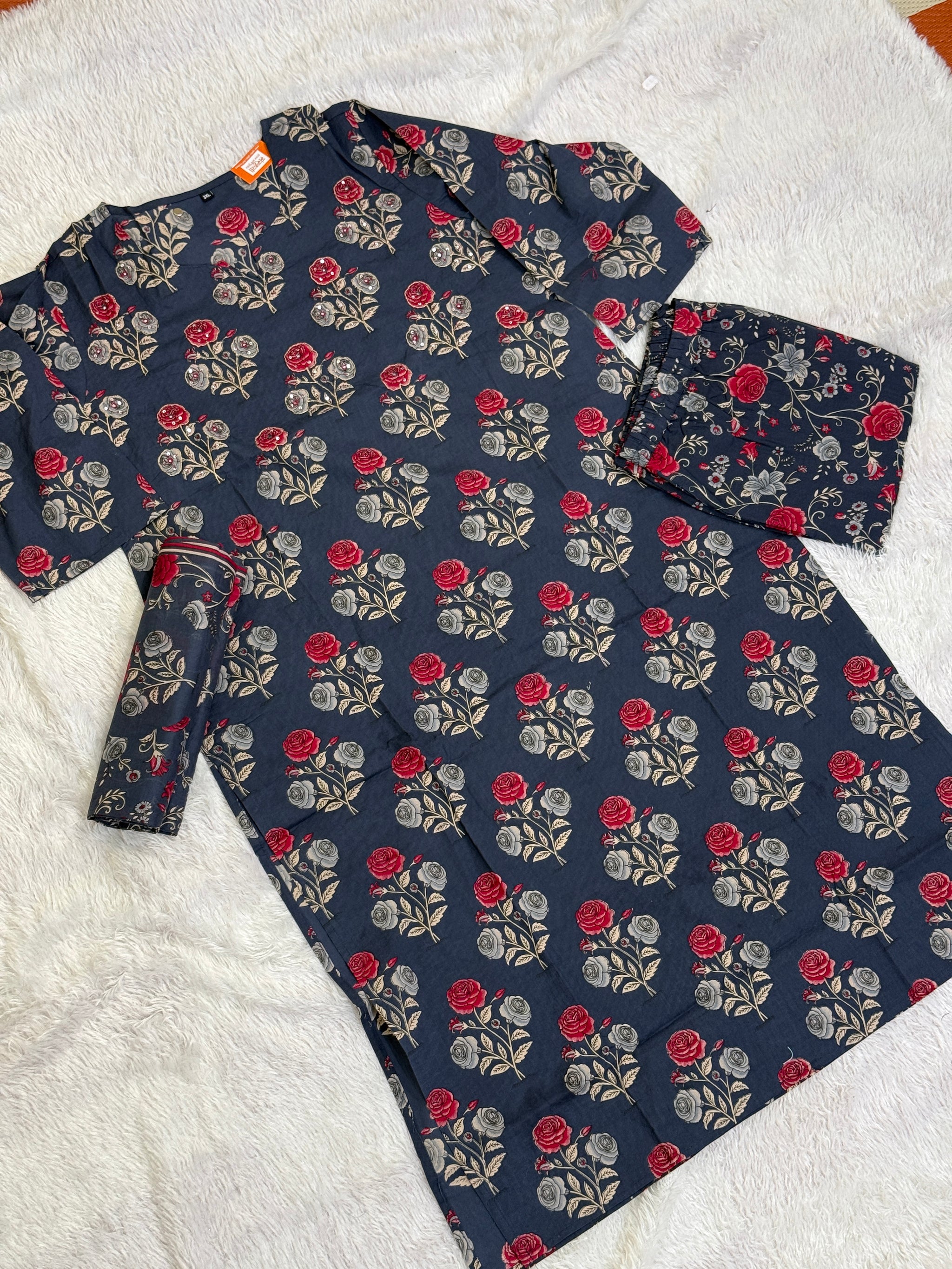 Plus Size Cotton Three Piece