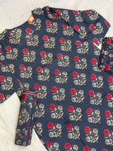 Plus Size Cotton Three Piece