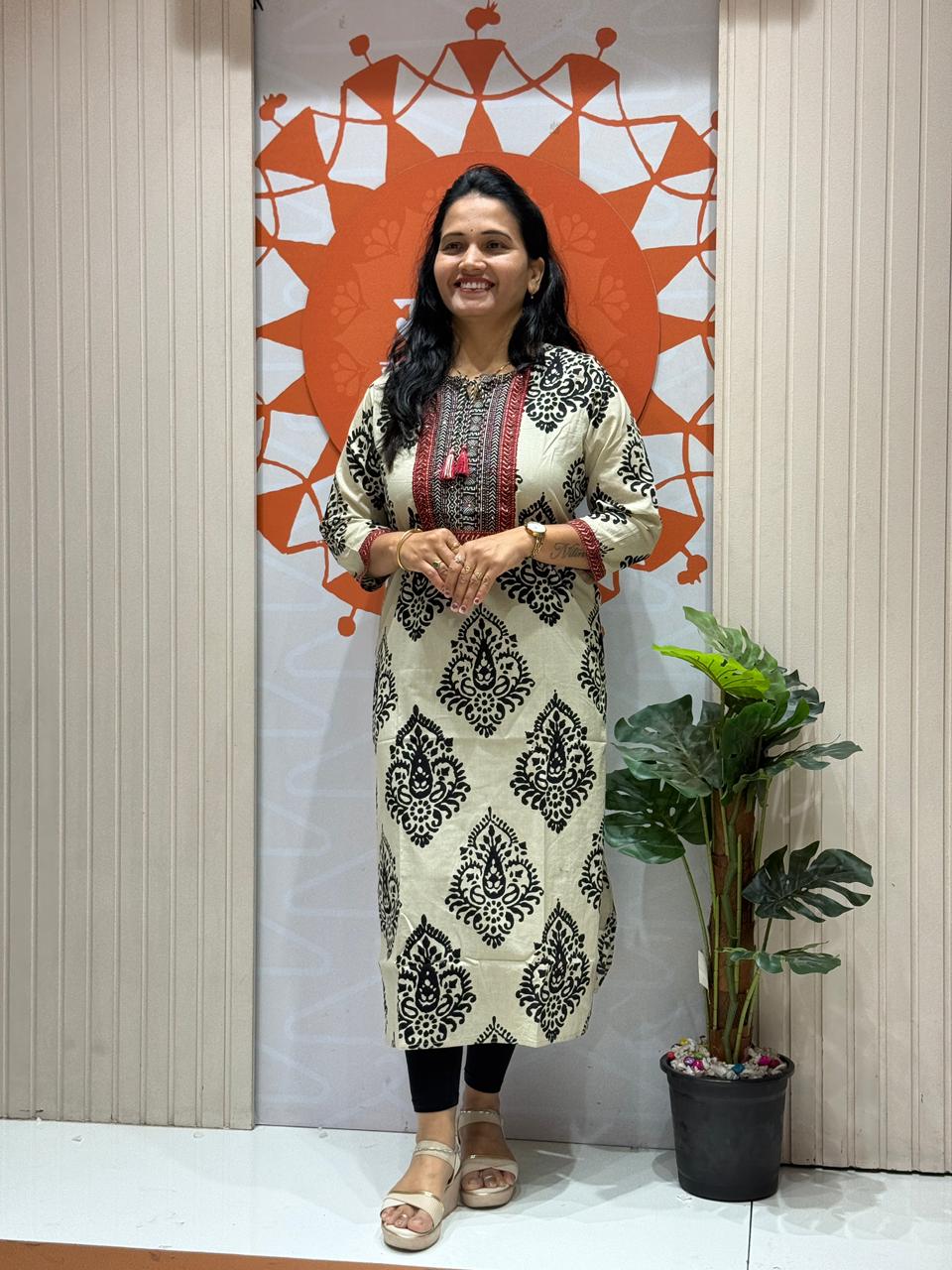 JAIPUR  COTTON KURTI