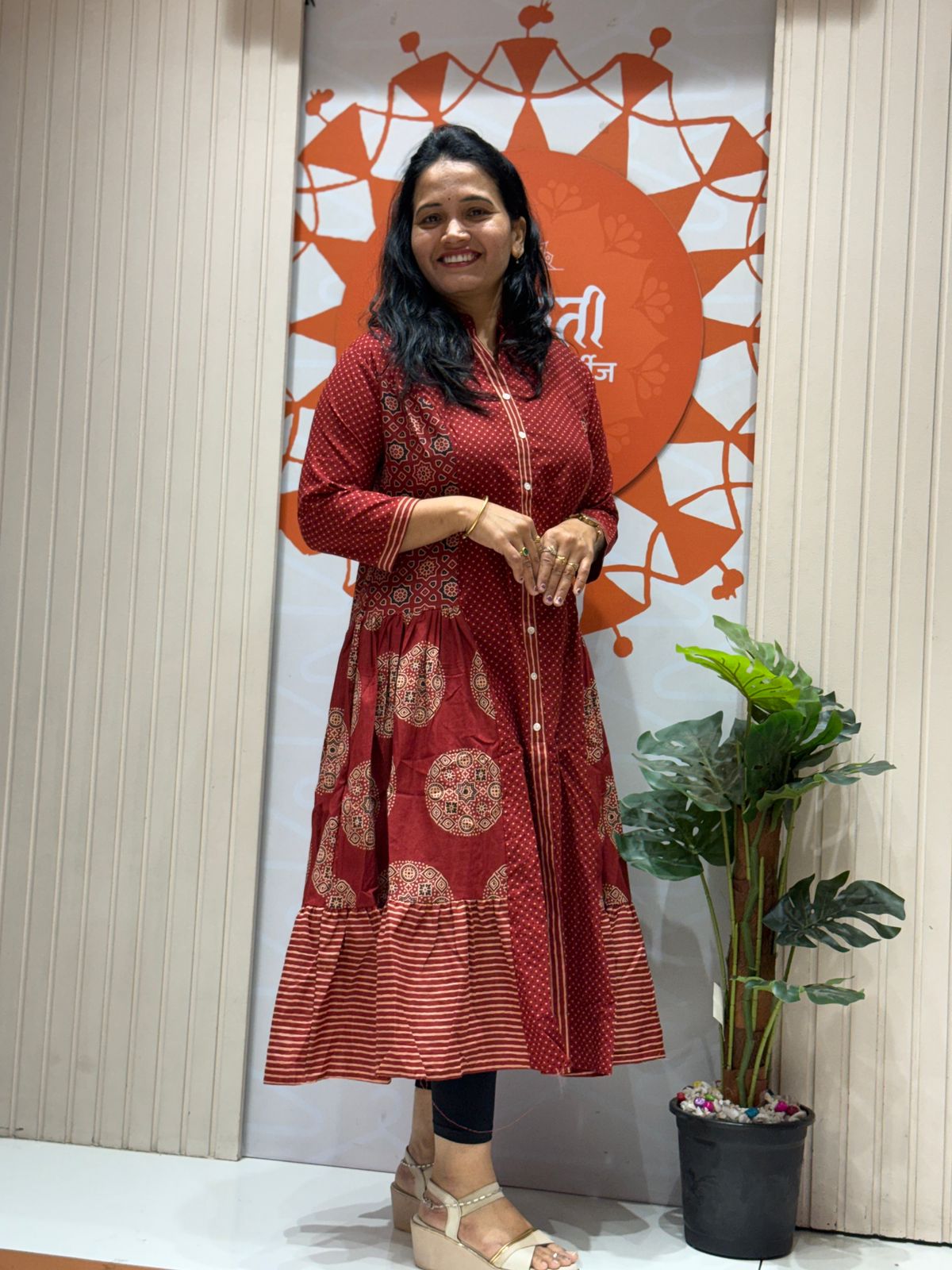 JAIPUR  COTTON MIDDY